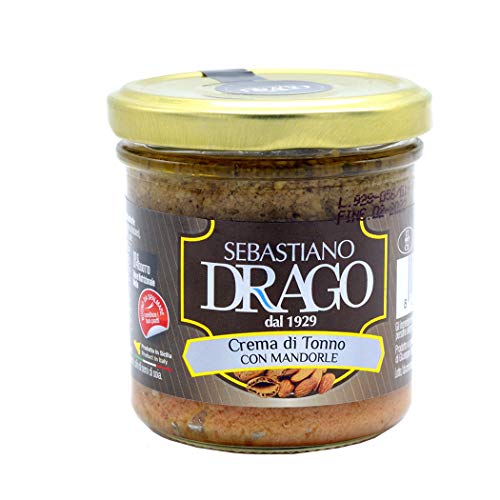 Thunfisch pâté mit Mandeln 130 gr von Sebastiano Drago