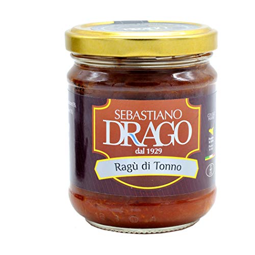 Thunfischragout, Olivenöl, 190 g Glas, Drago, Italien, Sizilien Thunfischragout, Olivenöl, 190 g Glas, Drago, Italien, Sizilien von Sebastiano Drago