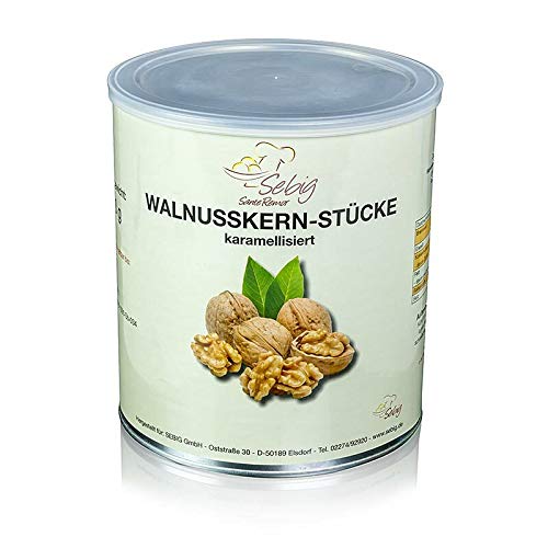 Walnusskern-Stücke, karamelisiert, 1,5 kg von Sebig GmbH