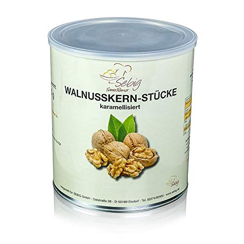 Walnusskern-Stücke, karamelisiert, 1,5 kg Walnusskern-Stücke, karamelisiert, 1,5 kg von Sebig GmbH