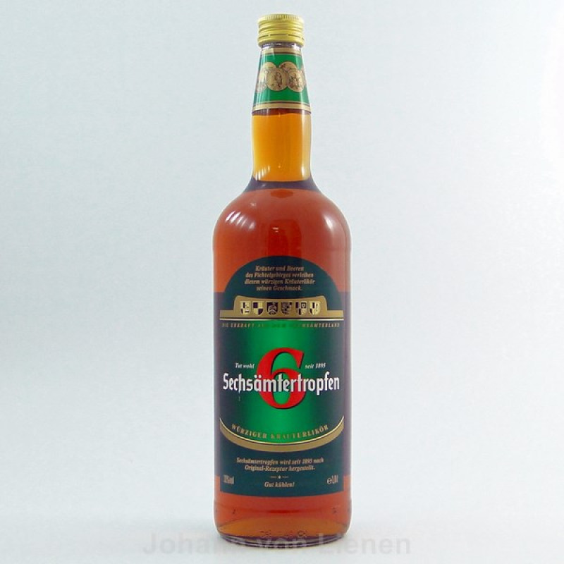 Sechsämtertropfen 1 Ltr. 33%vol Sechsämtertropfen 1 Ltr. 33%vol von Sechsämtertropfen