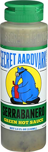 Secret Aardvark Serrabanero Grüne heiße Sauce Secret Aardvark Serrabanero Grüne heiße Sauce von Secret Aardvark