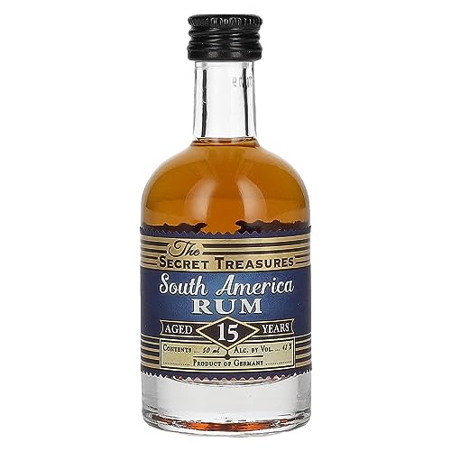 The Secret Treasures 15 Years Old South America Rum 42% Vol. 0,05l von Secret Treasures