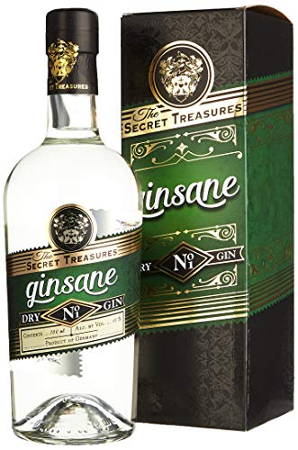 The Secret Treasures Ginsane Dry Gin (1 x 0.7 l) von The Secret Treasures