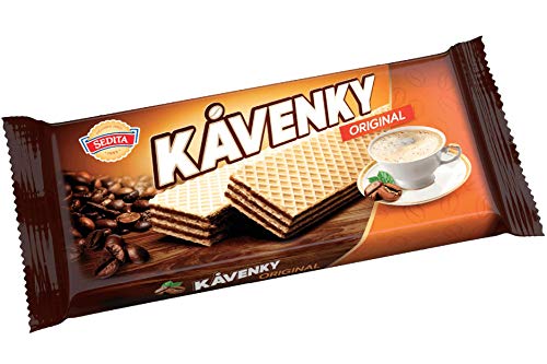 Sedita Kavenky Kaffee-Waffeln, 50 g, 48 Stück von Sedita