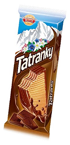 Sedita Tatranky Chocolate Oblaten mit Schokoladenfüllung, 5 x 45 g von Sedita