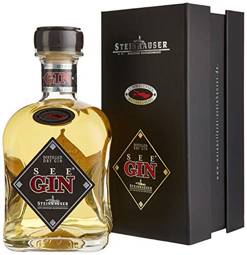 SeeGin Steinhauser SEE GIN RED Barrel Aged Distilled Dry Gin mit Geschenkverpackung (1 x 0.7 l) von SeeGin