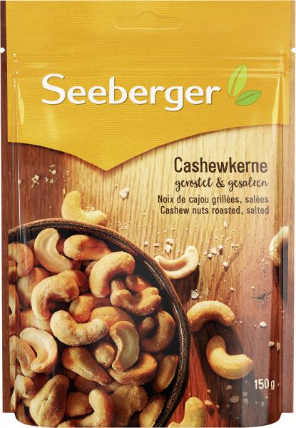 Seeberger Cashewkerne geröstet & gesalzen von Seeberger