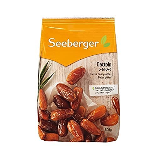 Seeberger Datteln 7er Pack: Honigsüße Datteln mit cremigem Fruchtfleisch - zum natürlichen Süßen von Speisen - entsteint, getrocknet & ungeschwefelt - ohne Zuckerzusatz, vegan (7 x 500 g) von Seeberger