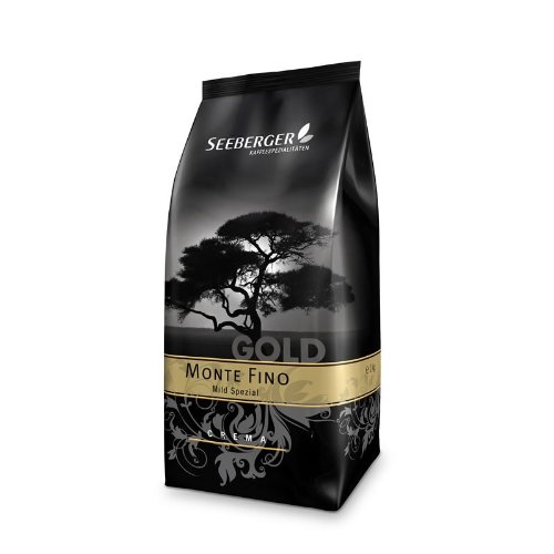 Seeberger Kaffee MONTE FINO (Mild Spezial) 1000g Bohnen von Seeberger