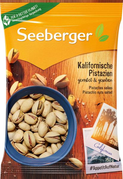 Seeberger Kalifornische Pistazien geröstet & gesalzen Seeberger Kalifornische Pistazien geröstet & gesalzen von Seeberger
