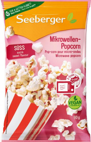 Seeberger Mikrowellen-Popcorn süß von Seeberger