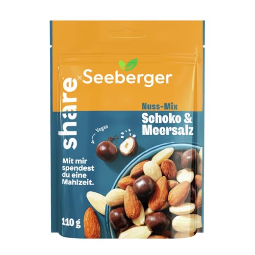 Seeberger Nuss-Mix Schoko & Meersalz, 110g Seeberger Nuss-Mix Schoko & Meersalz, 110g von Seeberger