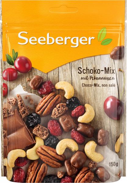 Seeberger Schoko-Mix mit Pekannüssen Seeberger Schoko-Mix mit Pekannüssen von Seeberger