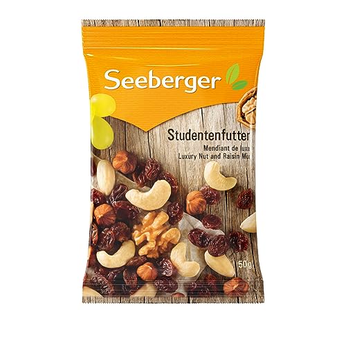 Seeberger Studentenfutter, 12er Pack (12 x 50 g Beutel) von Seeberger