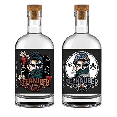 Gin Tasting Set Seeräuber | verschiedene Sorten Gin (Gin Tasting Set No.3) von Seeräuber