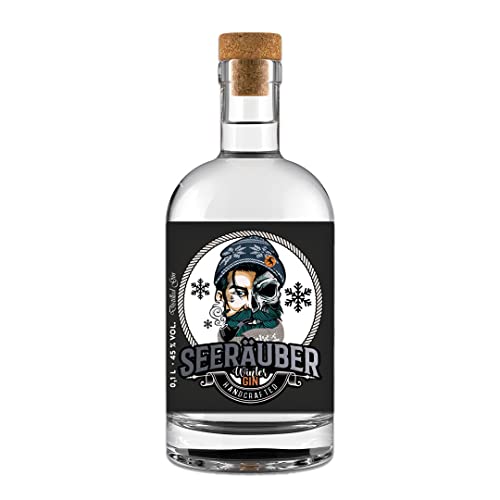 Seeräuber Gin | Winter Edition | Super Premium Gin aus Deutschland (0.1 l) von Seeräuber