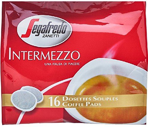 10 Beutel Segafredo Intermezzo Kaffeepads 16 St. von Segafredo
