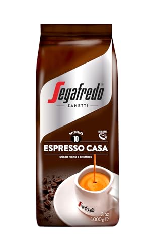 Segafredo Espresso Casa, Kaffeebohnen, 8000g (8x1kg) von Segafredo