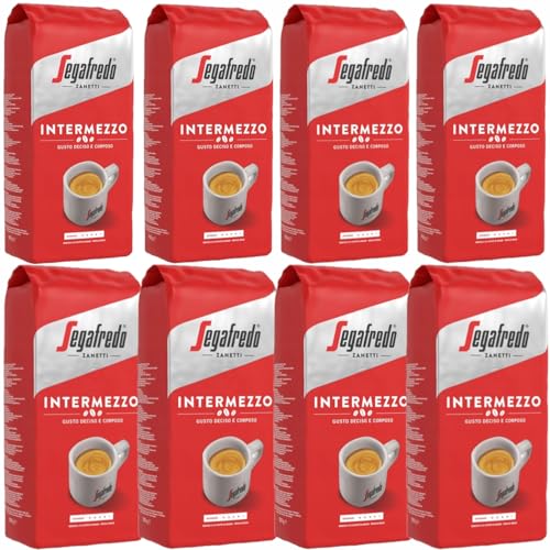 Segafredo Kaffee Espresso - Intermezzo, 8x1000g Bohnen von Segafredo