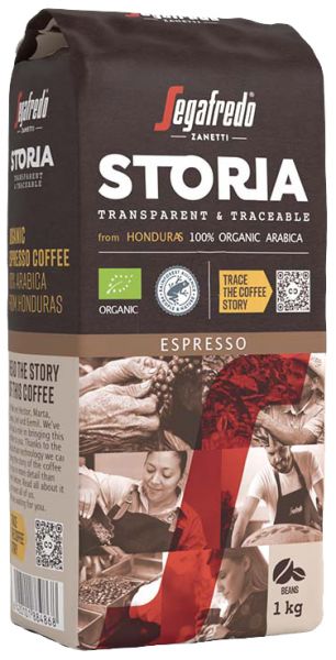 Segafredo Storia - nachverfolgbarer Kaffee von Segafredo