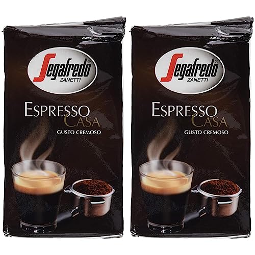 Segafredo Zanetti Espresso Casa gemahlen, 1 Pack (250 g) (Packung mit 2) von Segafredo