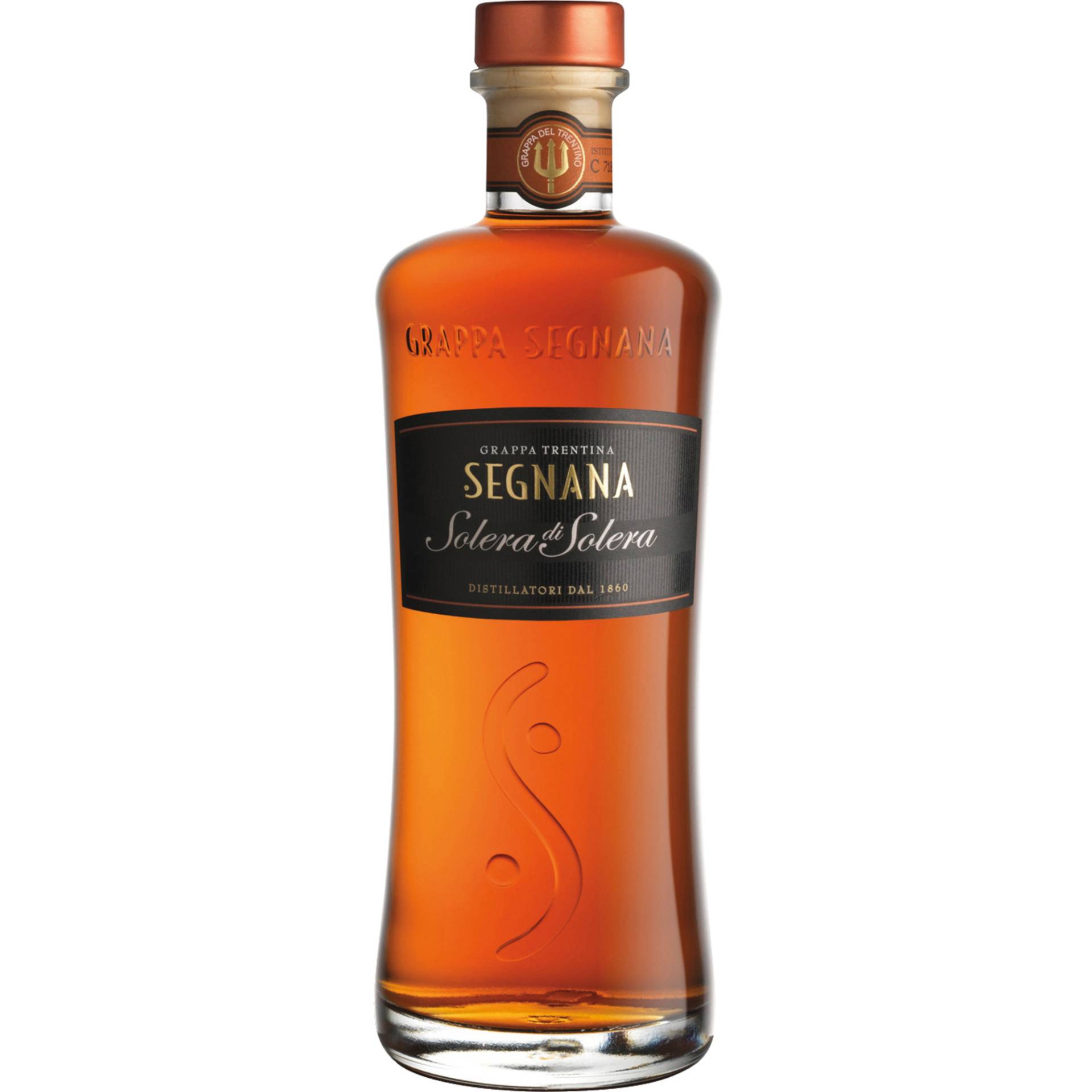 Grappa Segnana Solera di Solera, 0,7 L, 40% Vol., Spirituosen Grappa Segnana Solera di Solera, 0,7 L, 40% Vol., Spirituosen von Segnana F.lli Lunelli S.p.A - Via del Ponte 15 - 38123 Trento - Italien