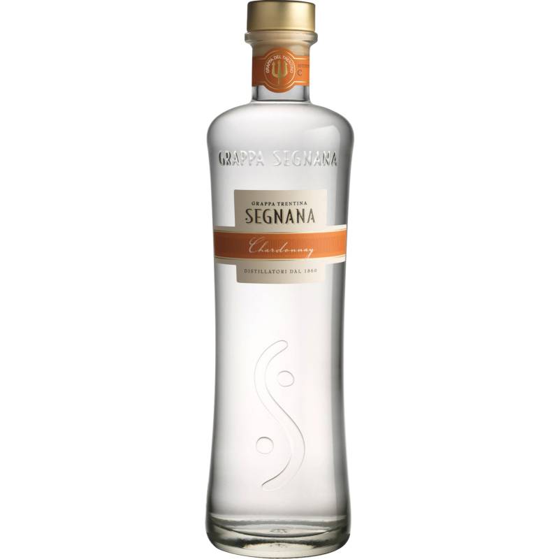 Grappa Segnana di Chardonnay, Trentino, 0,7L, 42% Vol., Spirituosen von Segnana F.lli Lunelli S.p.A - Via del Ponte 15 - 38123 Trento - Italien