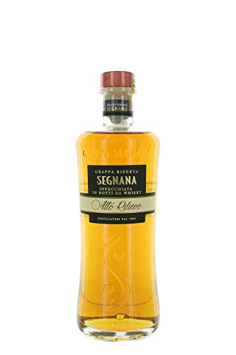 Grappa Segnana Alto Rilievo Whisky Cask Riserva Cl 70 von Segnana F.lli Lunelli