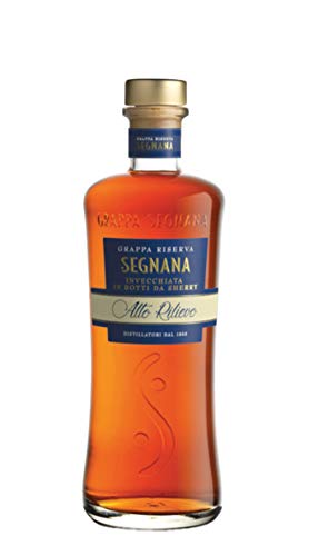 Grappa Segnana Sherry Cask Alto Rilievo Cl 70 von Segnana F.lli Lunelli