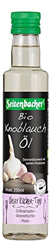 Seitenbacher Bio Knoblauchöl I Erstpressung I kaltgepresst I nativ I ( 1 x 250 ml) von Seitenbacher