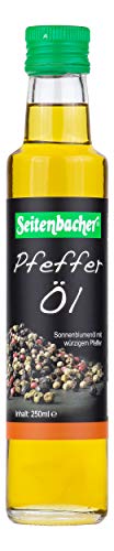 Seitenbacher Bio Pfefferöl, kba für BBQ , 2er Pack (2 x 250 ml) - Bio von Seitenbacher