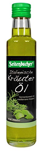 Seitenbacher Bio Kräuter Gewürz Öl I Erstpressung I kaltgepresst I nativ I Pesto I Pasta I (2x250 ml) von Seitenbacher