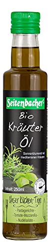 Seitenbacher Bio Kräuter Gewürz Öl I Erstpressung I kaltgepresst I nativ I Pesto I Pasta I (2x250 ml) von Seitenbacher