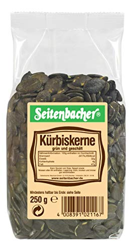 Seitenbacher Kürbiskerne Steiermark, 12er Pack (12x 250 g Packung) von Seitenbacher