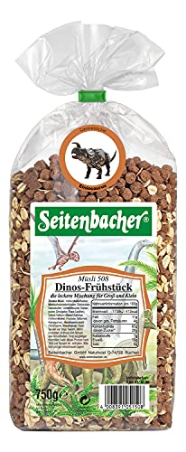 Seitenbacher Müsli Dinos Frühstück I weizenfrei I Hafer I Haselnusskrokant I viel Schokolade I (1 x 750 g) von Seitenbacher