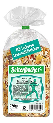 Seitenbacher Müsli Für Sportliche I Vollkorn I Protein I Ballaststoffe (1 x 750 g) von Seitenbacher