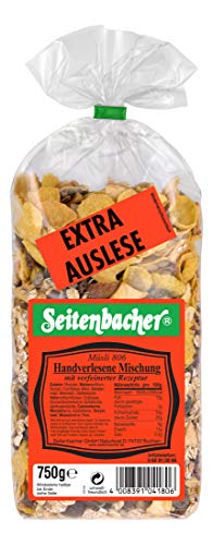 Seitenbacher Müsli Handverlesene-Mischung, 3er Pack (3x 750 g Packung) von Seitenbacher