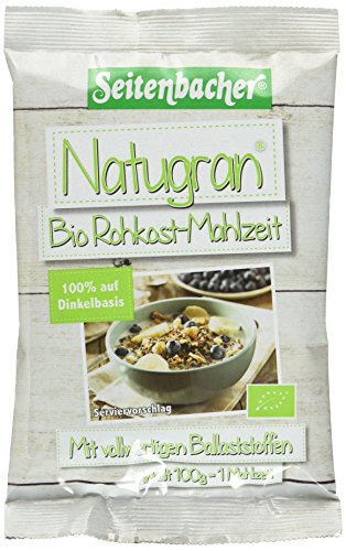 Seitenbacher Natugran Bio Rohkost Vollkorn Mahlzeit / Porridge, 5er Pack (5 x 100 g) von Seitenbacher