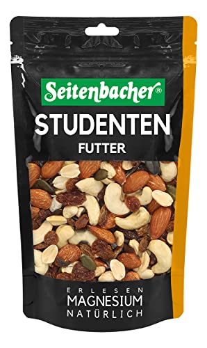Seitenbacher Studentenfutter - Trail Mix I nativ I ohne Zusätze I ungesalzen I (1x250g) von Seitenbacher