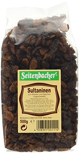 Seitenbacher Sultaninen, 12er Pack (12 x 500 g) von Seitenbacher