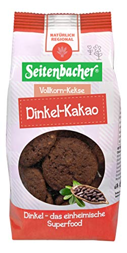 Seitenbacher Vollkorn Kekse Dinkel Kakao, 4er Pack (4 x 200 g) von Seitenbacher