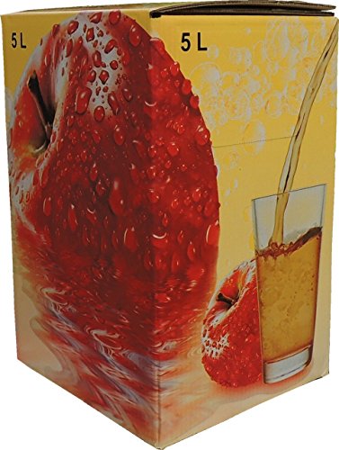 75Stück 5 Liter Bag in Box Karton in Apfel von Seitz