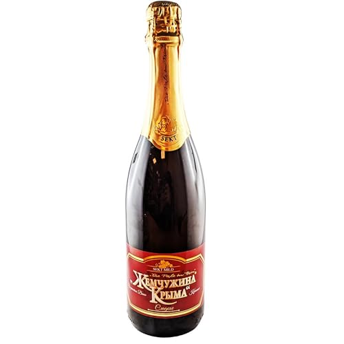 Sekt Zhemchuzhina Krima rot mild 0,75L 12,5% vol. von Sekt