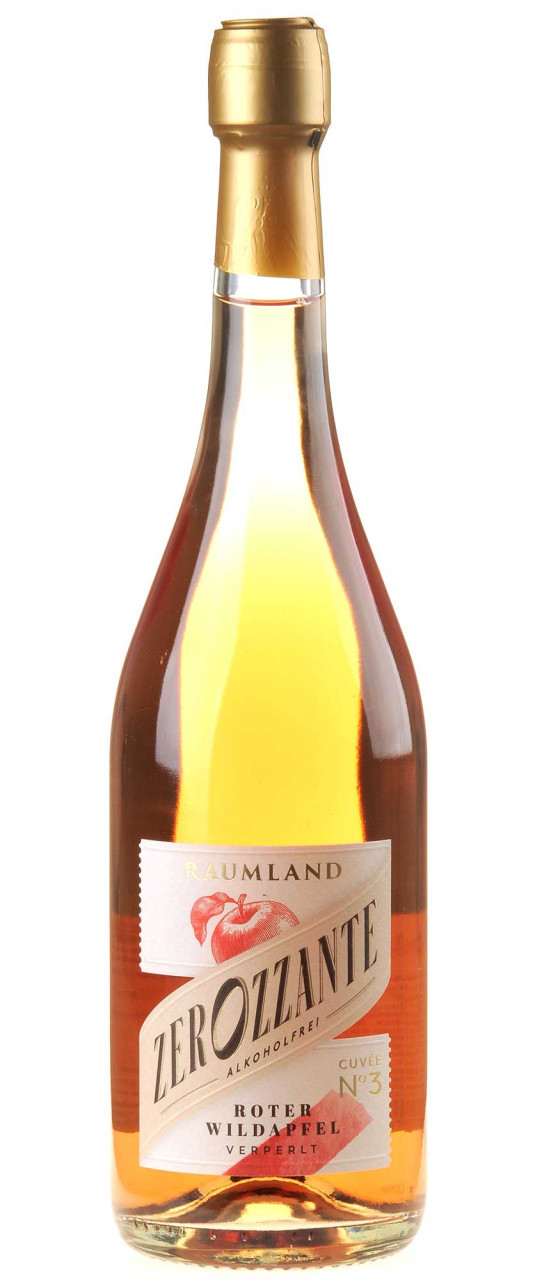 Sekthaus Raumland Zerozzante - Cuvée No. 3 Rotfleischige Äpfel alkoholfrei von Sekthaus Raumland