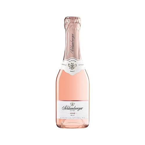 Schlumberger Rosé Brut Klassik | Austrian Sparkling Sekt | Methode Traditionelle | Frankfurt International Trophy Gold Award Gewinner 2024 | 200ml von Schlumberger