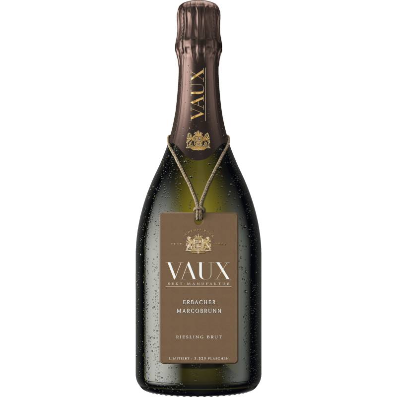 Erbacher Marcobrunn Riesling Sekt, Brut, Rheingau, Rheingau, 2018, Schaumwein von Sektmanufaktur Schloss Vaux, D - 65343 Eltville