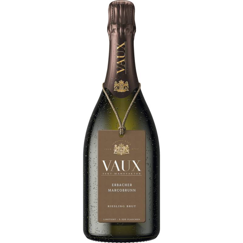 Erbacher Marcobrunn Riesling Sekt, Brut, Rheingau, Rheingau, 2016, Schaumwein von Sektmanufaktur Schloss Vaux, D - 65343 Eltville