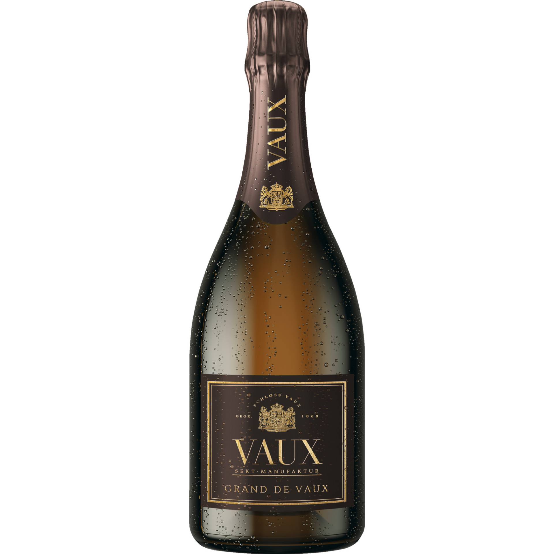 Grand de Vaux Sekt, Brut, Deutscher Sekt, Deutscher Sekt, Schaumwein Grand de Vaux Sekt, Brut, Deutscher Sekt, Deutscher Sekt, Schaumwein von Sektmanufaktur Schloss Vaux, D - 65343 Eltville