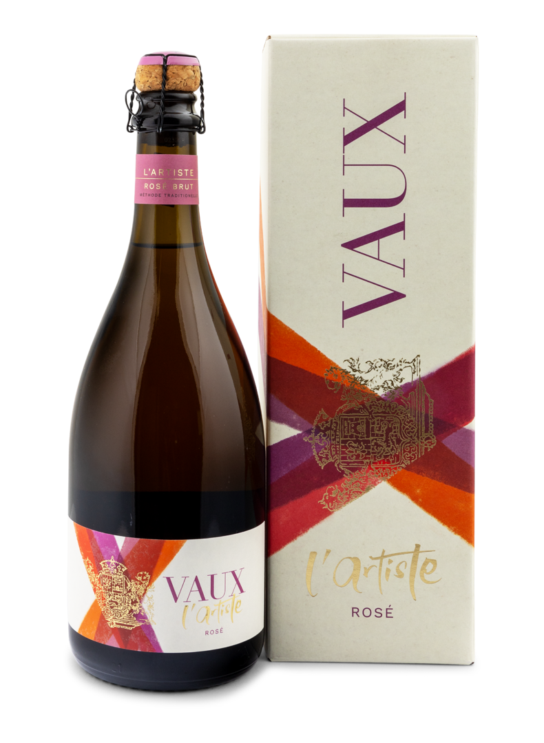 Vaux l'artiste Rosé Brut Vaux l'artiste Rosé Brut von Sektmanufaktur Schloss Vaux AG
